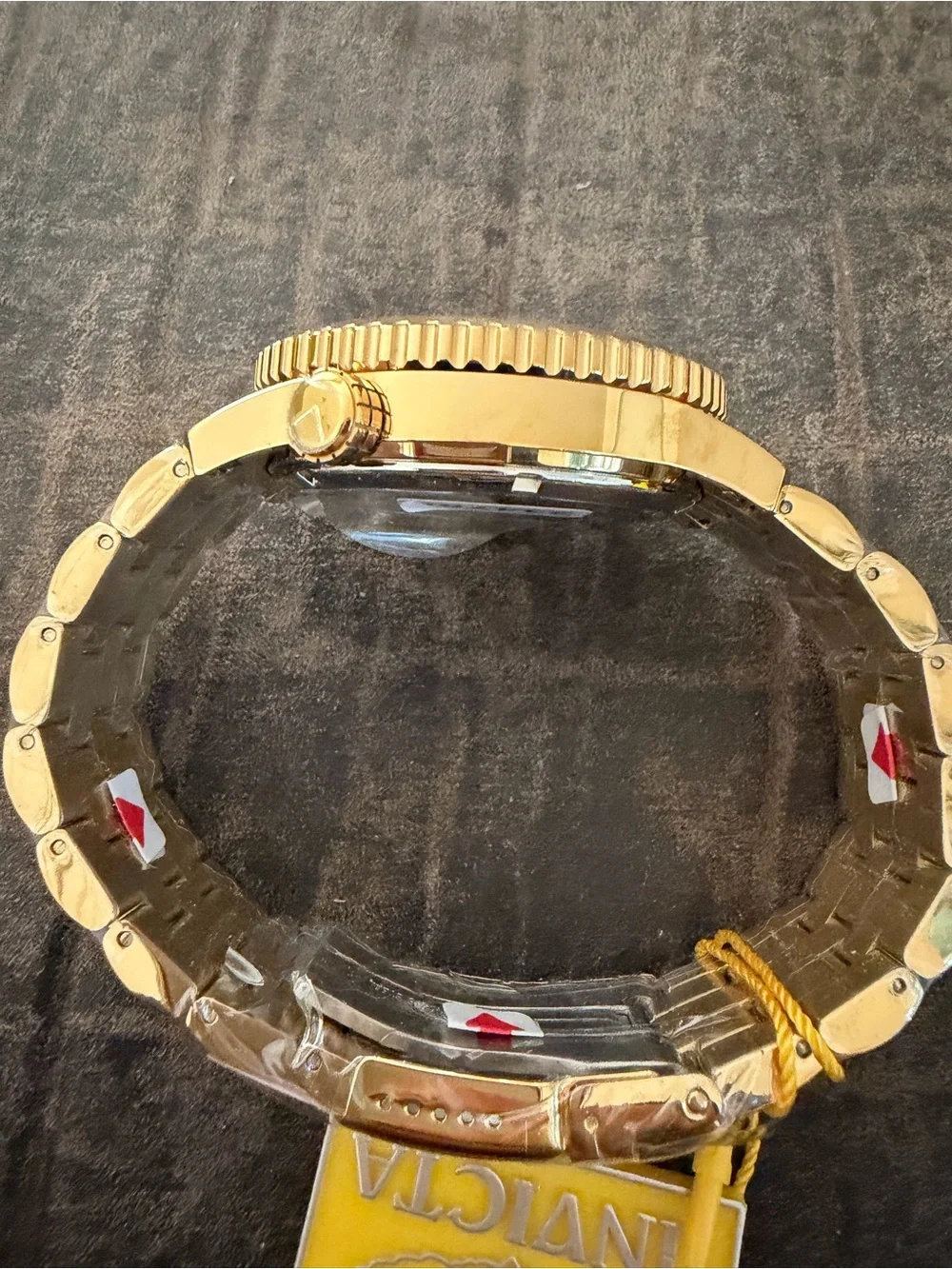 Invicta Aviator Vorticity 49082 Men’s Gold-Tone Chronograph Watch 49.5mm